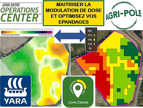 Initiation à la modulation de dose – AGRI-POLE